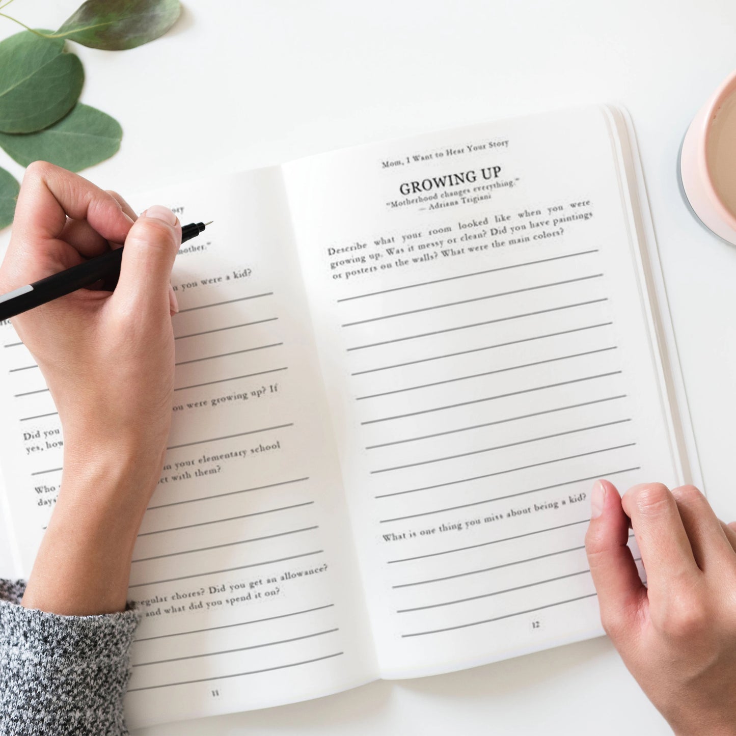 nootbook，Mom, I Want to Hear Your Story: A Mother's Guided Journal to Share Her Life & Her Love