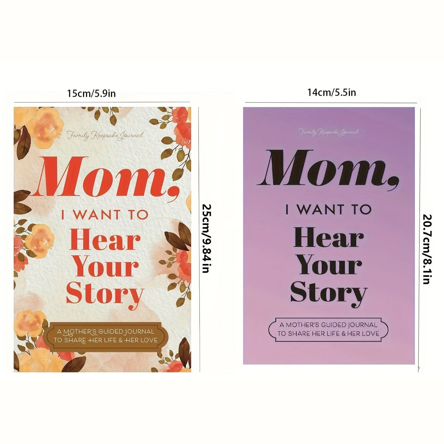 nootbook，Mom, I Want to Hear Your Story: A Mother's Guided Journal to Share Her Life & Her Love