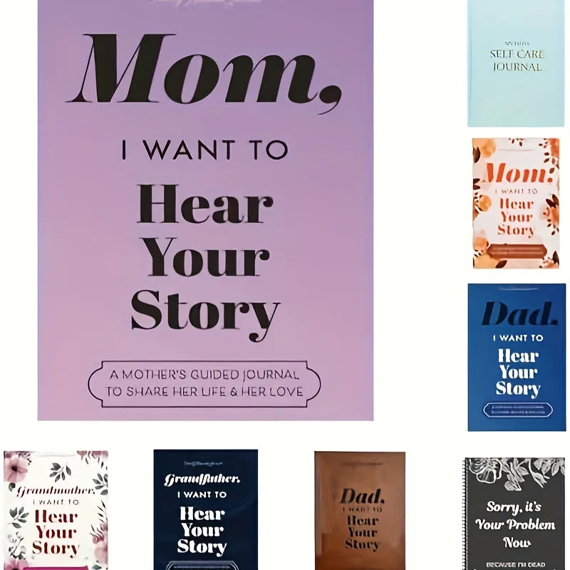 nootbook，Mom, I Want to Hear Your Story: A Mother's Guided Journal to Share Her Life & Her Love